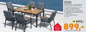 Globus Baumarkt PRIMASTER Dining-Set „Shanghai“ Angebot
