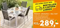 Globus Baumarkt Möbelset ,,Manhatten + New York" Angebot