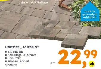 Globus Baumarkt Pflaster,,Talessio" Angebot