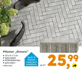 Globus Baumarkt Pflaster,,Rimero❝ Angebot