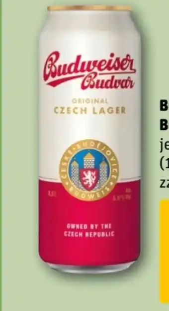 REWE Center Budweiser Budvar (CZ) Original Czech Lager Bier Angebot