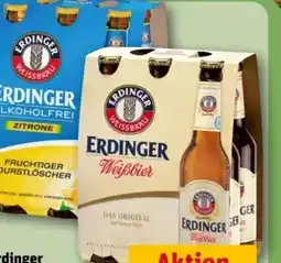 REWE Center Erdinger Weißbräu Weißbier Angebot