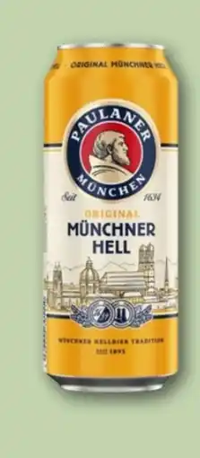REWE Center Paulaner Münchner Hell Angebot
