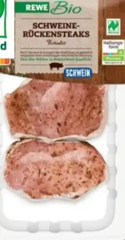 REWE Center Rewe Bio Schweine-Nackensteaks mariniert Angebot