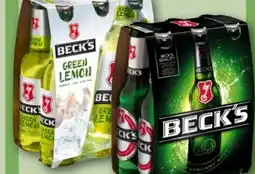 REWE Center Beck's Bier Angebot