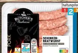 REWE Center Butcher’s Barbecue Schinken-Bratwurst Angebot