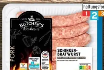 REWE Center Butcher’s Barbecue Schinken-Bratwurst Angebot