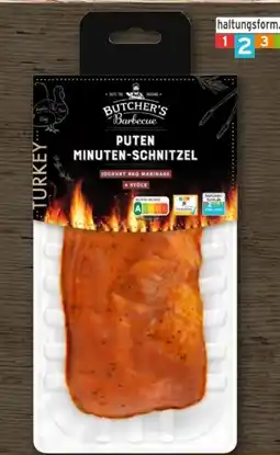 REWE Center Butcher’s Barbecue Puten Minuten Schnitzel Angebot