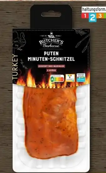REWE Center Butcher’s Barbecue Puten Minuten Schnitzel Angebot