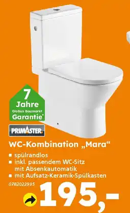 Globus Baumarkt PRIMASTER WC-Kombination „Mara" Angebot