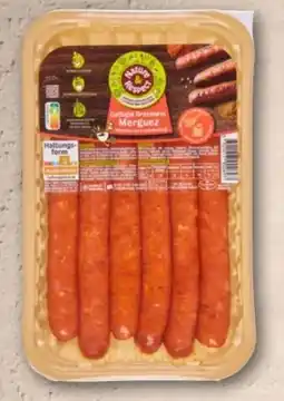 REWE Center Nature & Respect Geflügel-Bratwurst Merguez Angebot