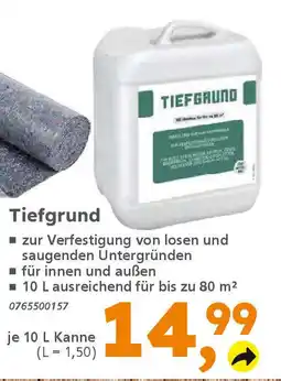 Globus Baumarkt Tiefgrund Angebot