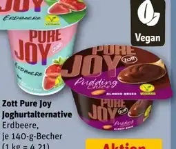 REWE Center Zott Pure Joy Vegan Joghurt-Alternative Angebot