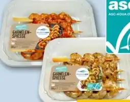 REWE Center Deutsche See Tapas Garnelen-Spieße Angebot