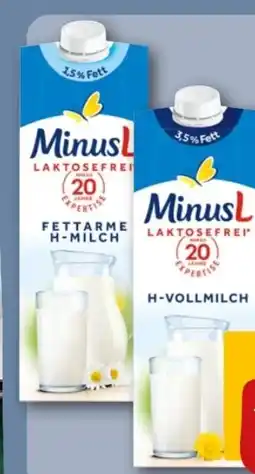 REWE Center Minus L Laktosefreie H-Milch Angebot