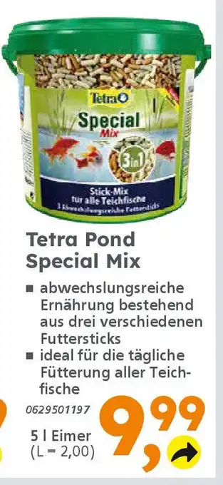 Globus Baumarkt Tetra Pond Special Mix Angebot