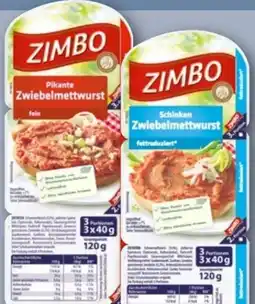 REWE Center Zimbo Zwiebelmett Angebot