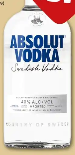 REWE Center Absolut Vodka Angebot
