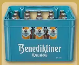 REWE Center Benediktiner Weissbier Hell Angebot