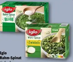 REWE Center Iglo Rahm-Spinat Angebot