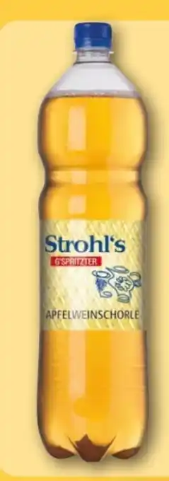 REWE Center Strohl's G`Spritzter Apfelweinschorle Angebot