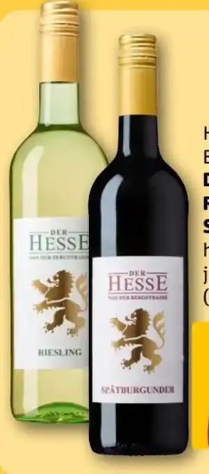 REWE Center Der Hesse von Bergstraße Bergsträßer Riesling Angebot