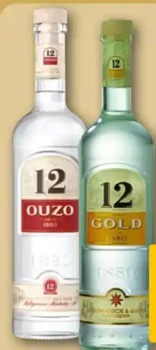 REWE Center Ouzo Gold 12 Angebot