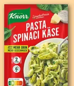 REWE Center Knorr Spaghetteria Pasta Spinaci Käse Angebot