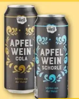 REWE Center Heil Apfelwein Cola Angebot