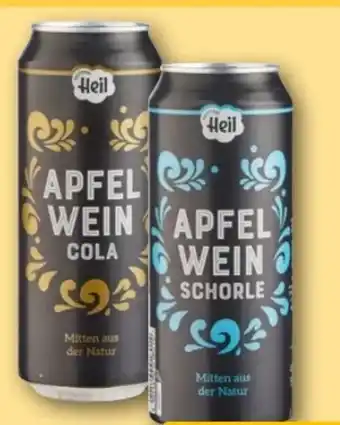 REWE Center Heil Apfelwein Cola Angebot