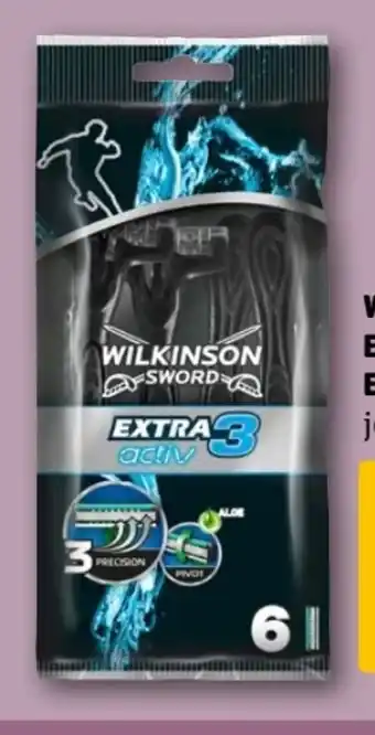 REWE Center Wilkinson Sword Extra 3 Activ Einwegrasierer Angebot