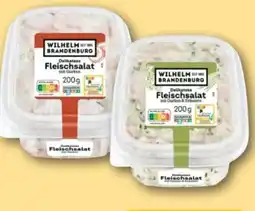 REWE Center Metzgerei Wilhelm Brandenburg Fleischsalat Angebot