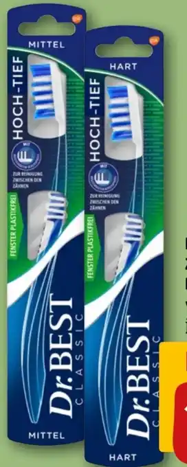 REWE Center Dr. Best Hoch Tief Zahnbürste Angebot