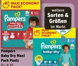 REWE Center Pampers Baby-Dry Pants Maxi Pack Angebot