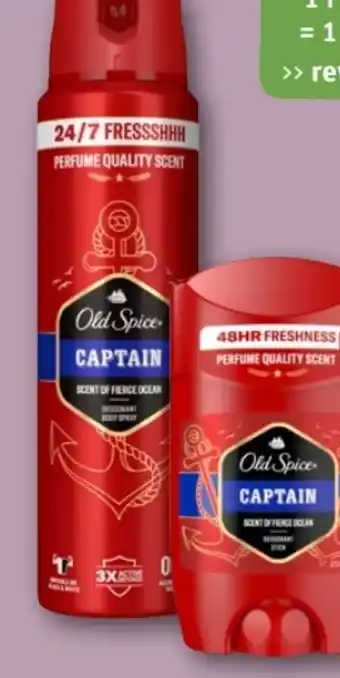 REWE Center Old Spice Deo stick Captain Angebot