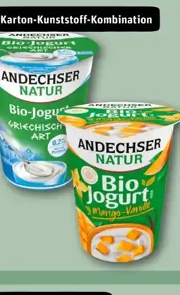 REWE Center Andechser Natur Bio Joghurt Griechischer Art Angebot