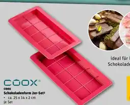 REWE Center Coox Schokoladenform Angebot