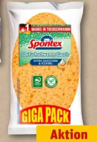 REWE Center Spontex Tuchschwamm Angebot