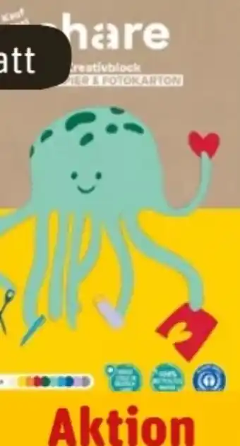 REWE Center Share Bastelblock mehrfarbig Angebot