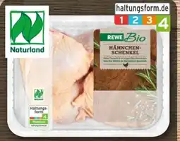 REWE Rewe Bio Bio-Hähnchenschenkel Angebot