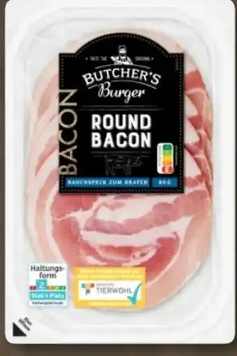 REWE Butcher’s Burger Round Bacon Angebot