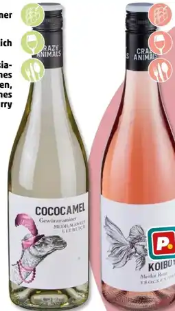 PENNY Crazy Animals Cococamel Gewurztraminer Angebot