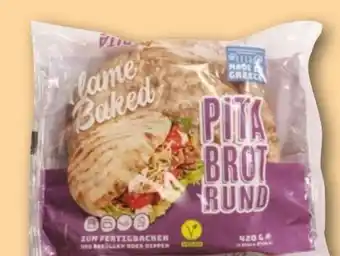 REWE Flame Baked Pita Brot Rund Angebot