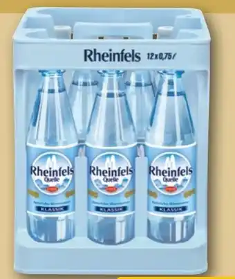 REWE Rheinfels Quelle Mineralwasser Angebot
