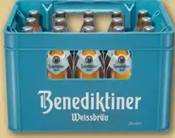 REWE Benediktiner Weissbier Hell Angebot