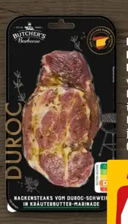 REWE Butcher’s Barbecue Duroc Nackensteaks Angebot