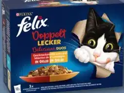 REWE Purina Katzennahrung Doppelt Lecker Delicieux Duos Angebot