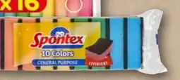 REWE Spontex Reinigungsschwamm 10 colors Angebot