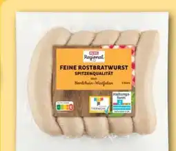 REWE Rewe Regional Feine Rostbratwurst Spitzenqualität Angebot