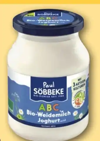 REWE Söbbeke Bio-Weidemilch Joghurt Angebot